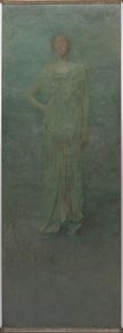 Klassieke Figuur door Thomas Wilmer Dewing